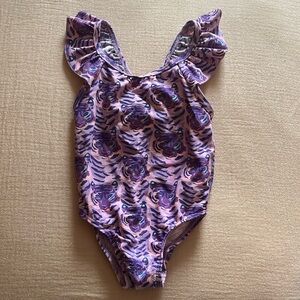 Egg by Susan lazar tiger swimsuit size 12 months